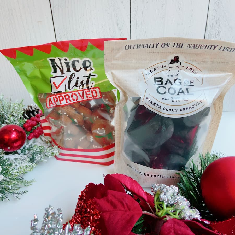 Lump of Coal Holiday Cookie Stocking Stuffers – Idea Land